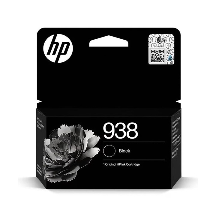 HP oryginalny ink / tusz 4S6X8PE, HP 938, black, 1450s