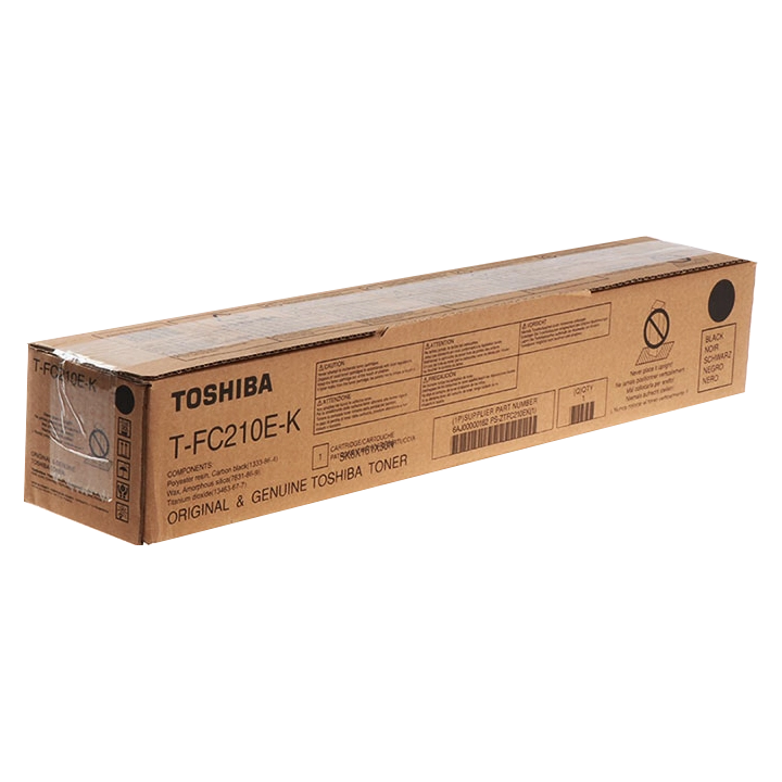 Toshiba oryginalny toner T-FC210EK, 6AJ00000162, 6AJ00000269, black, 38400s