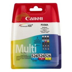 Canon oryginalny ink / tusz CLI-526 CMY, 4541B019, CMY, blister z ochroną, 9ml, multi pack