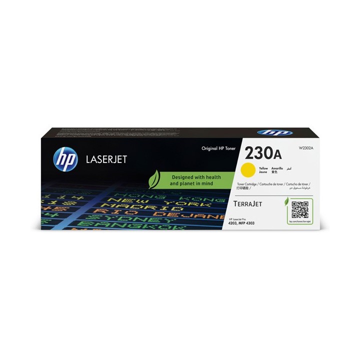 HP oryginalny toner W2302A, HP 230A, yellow, 1800s