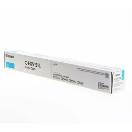 Canon oryginalny toner CEXV51, 0485C002, cyan, 26000s