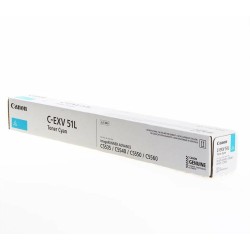 Canon oryginalny toner CEXV51, 0485C002, cyan, 26000s