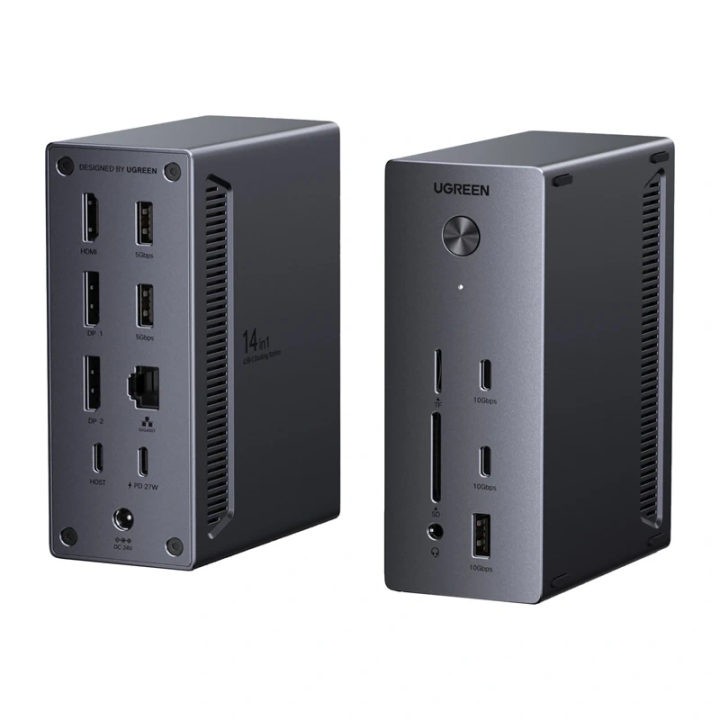 Stacja dokująca UGREEN 14w1 USB-C CM843