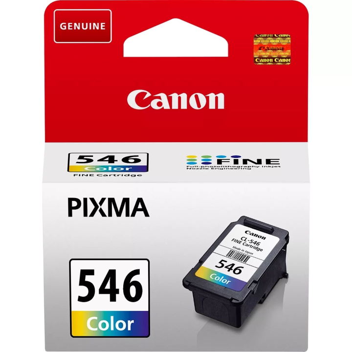 TUSZ ORYGINALNY CANON CL546 8289B001 3-COLOUR 180 STRON