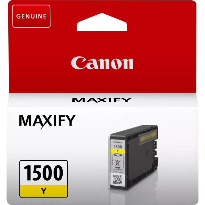Canon oryginalny ink / tusz PGI-1500 Y, 9231B001, yellow, 300s, 4.5ml