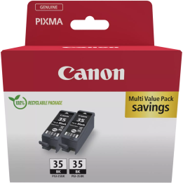 Canon oryginalny ink / tusz PGI-35 BK, 1509B029, black, 2*191s, 2*9.3ml