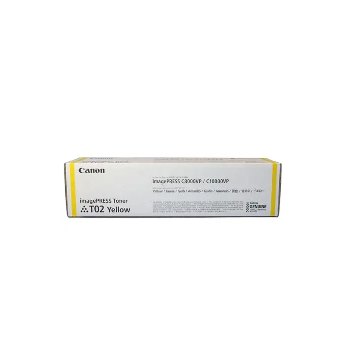 Canon oryginalny toner T02 Y, 8532B001, yellow, 43000s