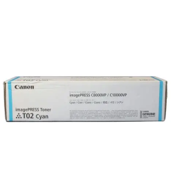 Canon oryginalny toner T02 C, 8530B001, cyan, 43000s