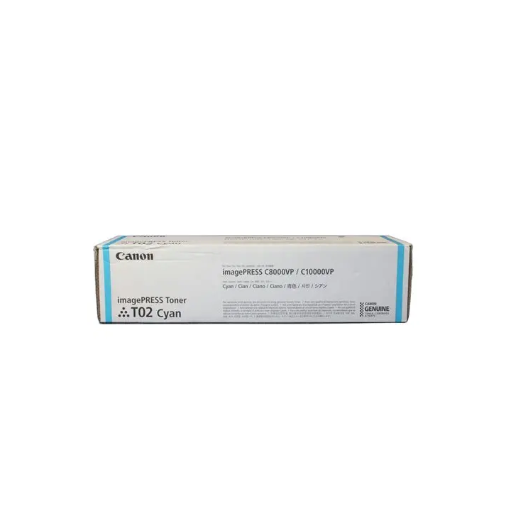Canon oryginalny toner T02 C, 8530B001, cyan, 43000s