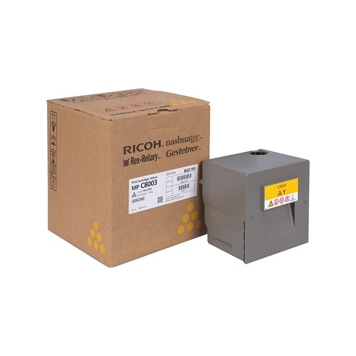 Ricoh oryginalny toner 842193, yellow