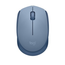 Logitech M171 Mysz bezprzewodowa, niebiesko-szara, 1000DPI