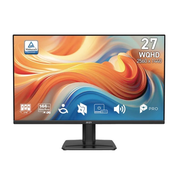 MSI Monitor PRO MP275Q E14 27 cali/LED/WQHD/Płaski/144Hz/Czarny