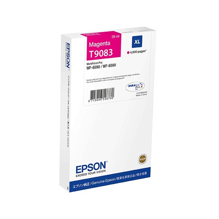 Epson oryginalny ink / tusz C13T90834N, T9083, XL, magenta, 39ml