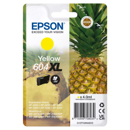 Epson oryginalny ink / tusz C13T10H44010, T10H440, 604XL, yellow, 350s, 4.0ml