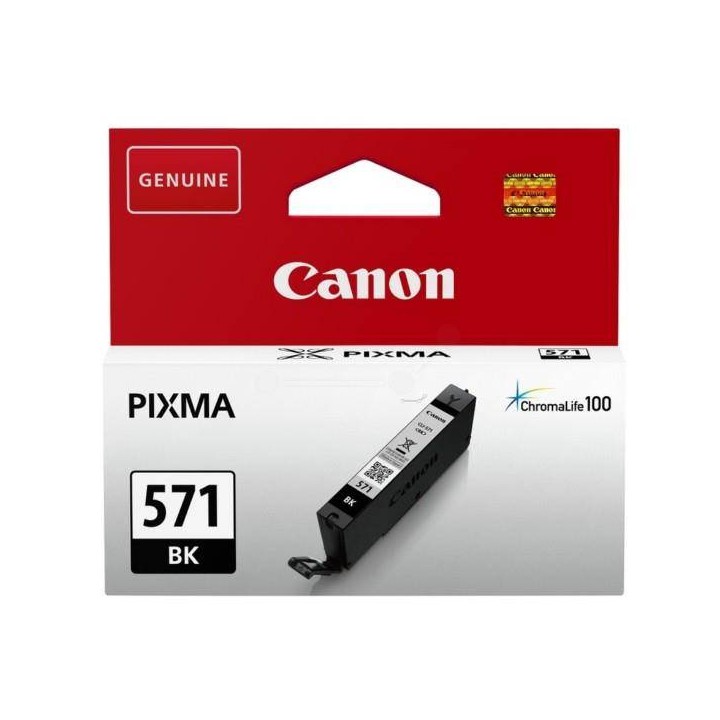 TUSZ ORYGINALNY CANON CLI571BK 0385C001 CZARNY 7 ML