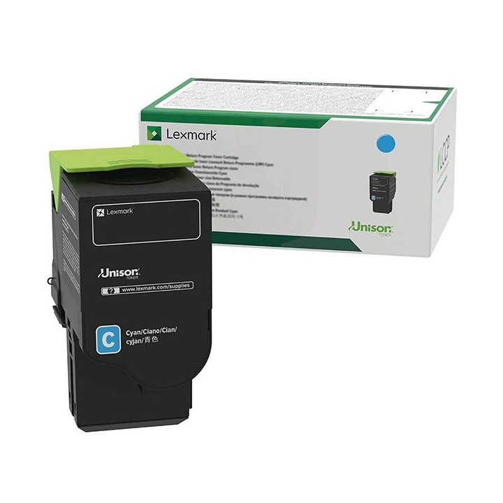 Lexmark oryginalny toner 75M2HC0, cyan, 8800s