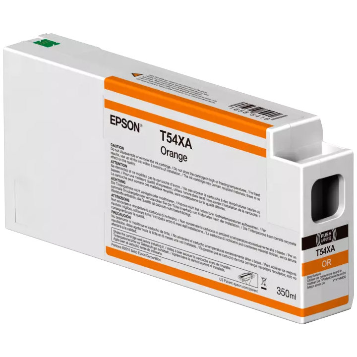 Epson oryginalny ink / tusz C13T54XA00, orange, 350ml
