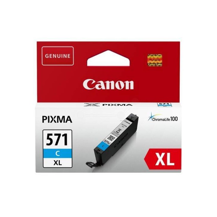TUSZ ORYGINALNY CANON CLI571XL 0332C001 CYAN 11 ML