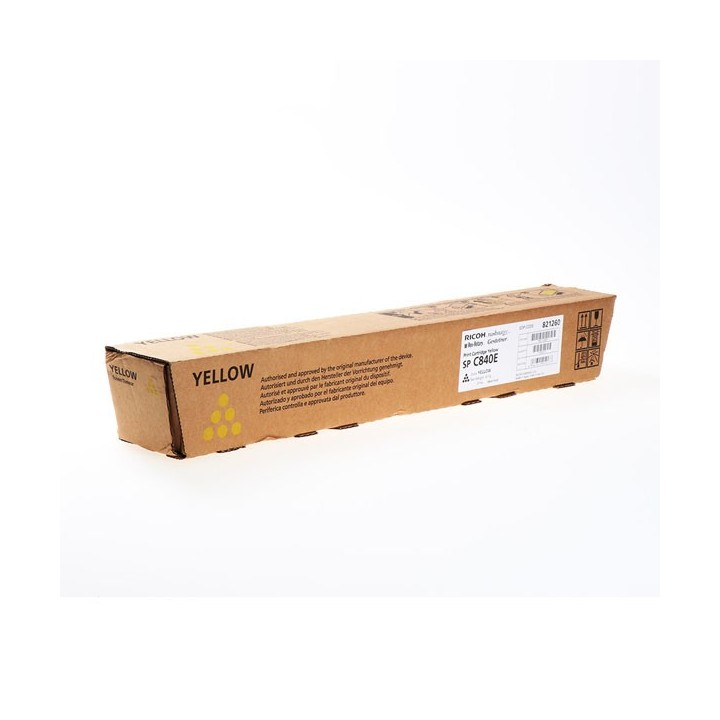 Ricoh oryginalny toner 821260, yellow, 22500s