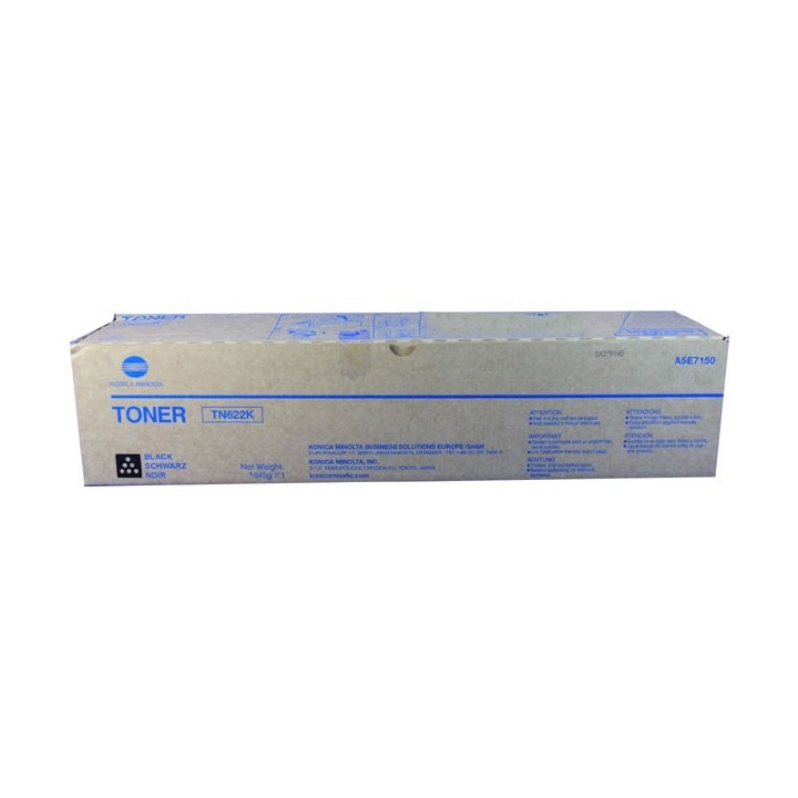 Konica Minolta oryginalny toner A5E7150, TN622K, black, 88000s