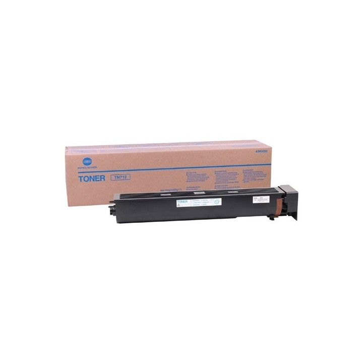 Konica Minolta oryginalny toner A3VU050, TN-712, black, 40800s