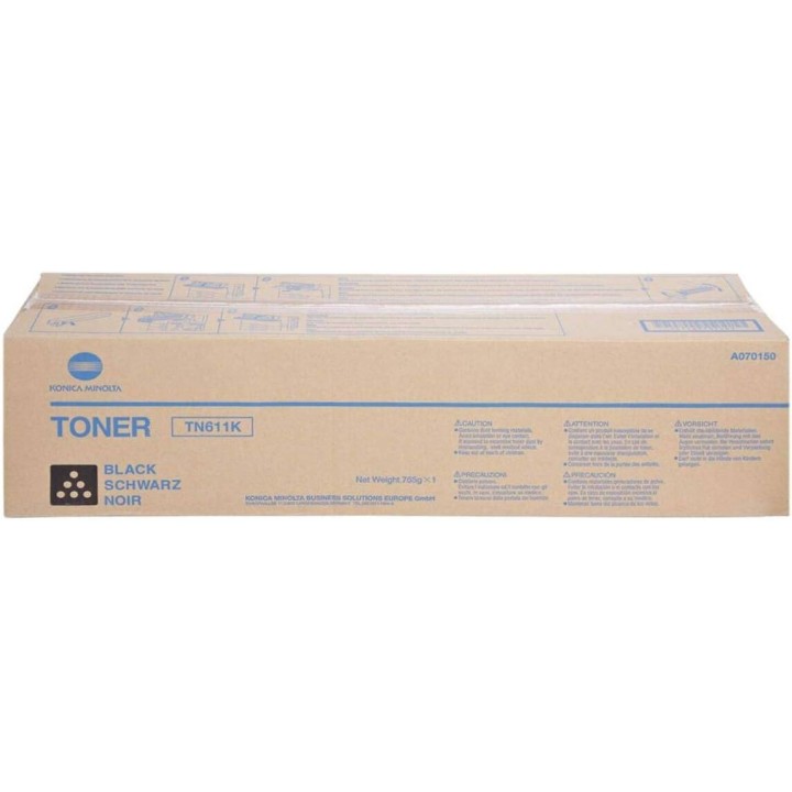 Konica Minolta oryginalny toner A9K8150, TN713K, black, 48900s