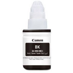 TUSZ ORYGINALNY CANON GI490BK 0663C001 CZARNY 130 ML