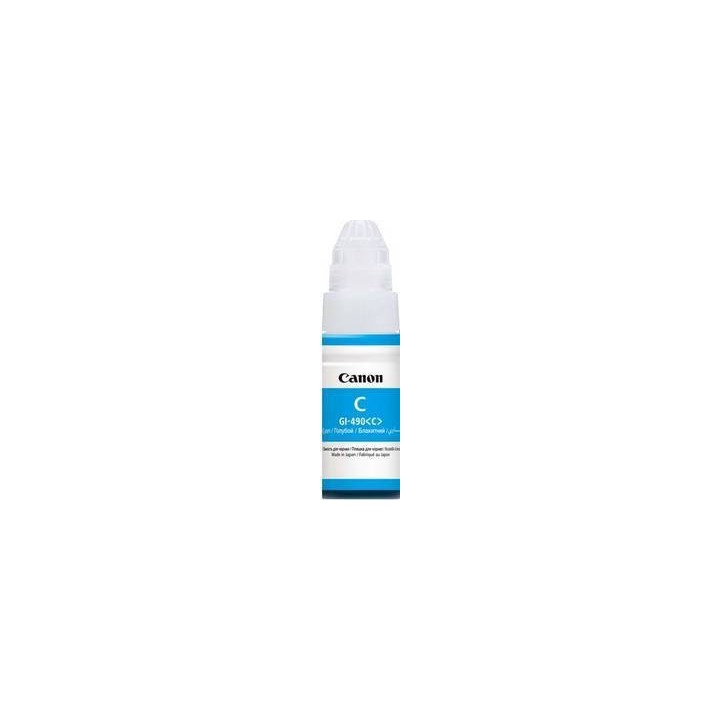 TUSZ ORYGINALNY CANON GI490C 0664C001 CYAN 70 ML