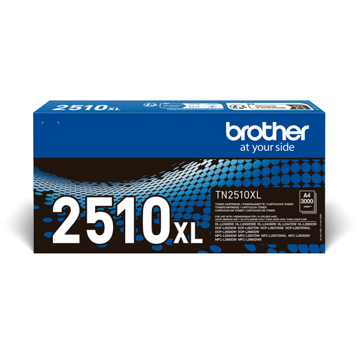Brother oryginalny toner TN2510XL, black, 3000s