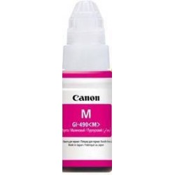 TUSZ ORYGINALNY CANON GI490M 0665C001 MAGENTA 70 ML