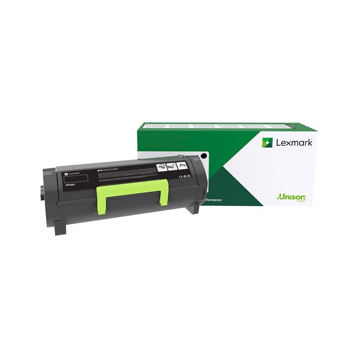 Lexmark oryginalny toner 55B2X00, black, 20000s, extra duża pojemność