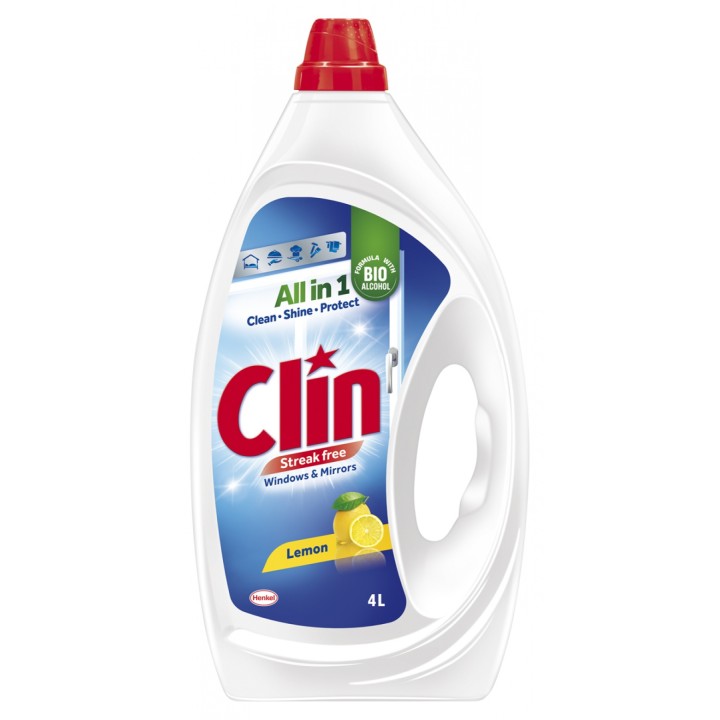 PŁYN DO SZYB CLIN LEMON 4L