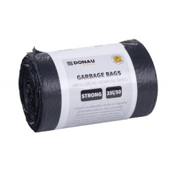 WORKI NA ŚMIECI HDPE ALUFIX CZARNE 60L 20SZT.