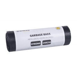 WORKI NA ŚMIECI HDPE ALUFIX ECONOMY CZARNE 120L 10SZT.