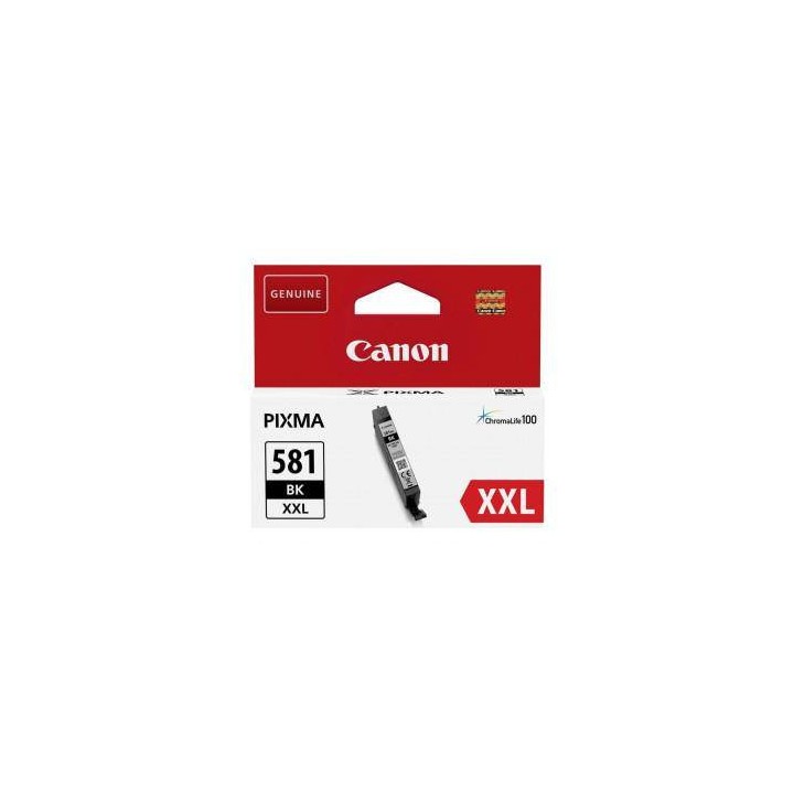 TUSZ ORYGINALNY CANON CLI581BK XXL 1998C001 CZARNY 4590 STRON 11.7ML