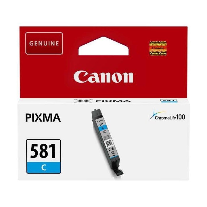 TUSZ ORYGINALNY CANON CLI581C 2103C001 CYAN 5,6 ML