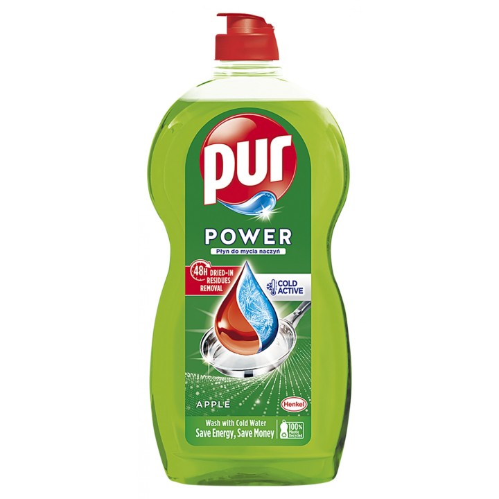 PŁYN DO NACZYŃ PUR JABŁKOWY 1200ML