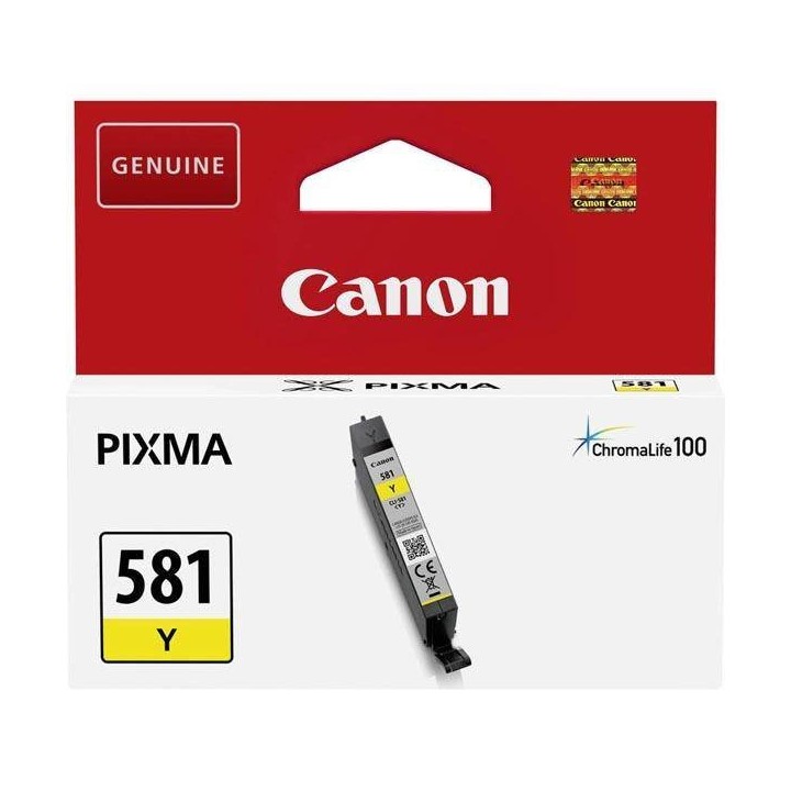 TUSZ ORYGINALNY CANON CLI581Y 2105C001 YELLOW 259 STRON