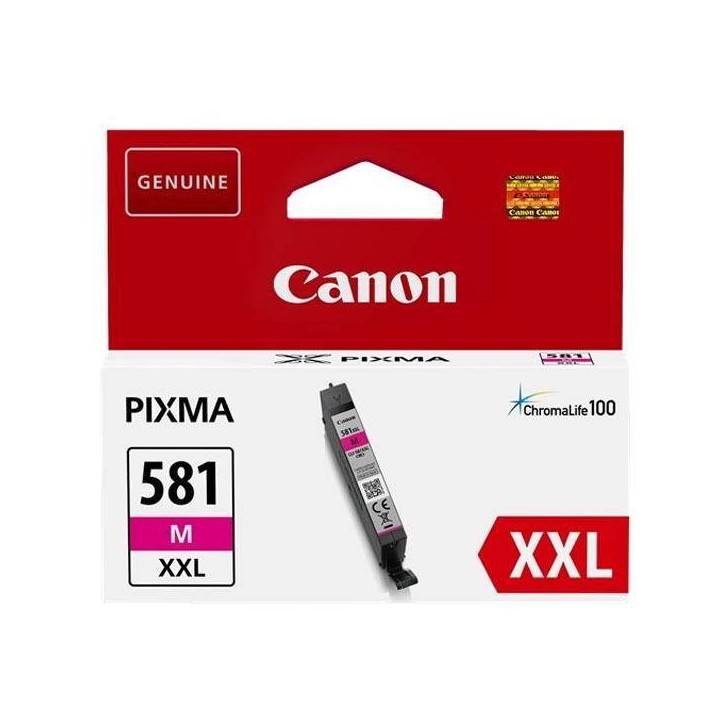 TUSZ ORYGINALNY CANON CLI581M XXL 1996C001 MAGENTA 747 STRON