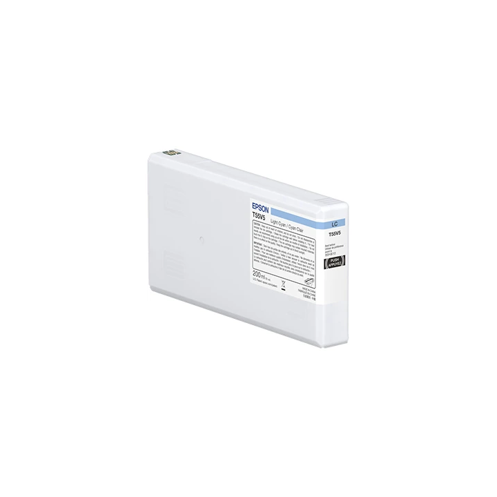 Epson oryginalny ink / tusz C13T55W500, light cyan, 200ml