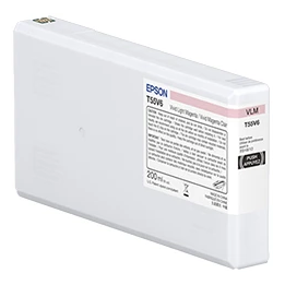 Epson oryginalny ink / tusz C13T55W600, vivid light magenta, 200ml