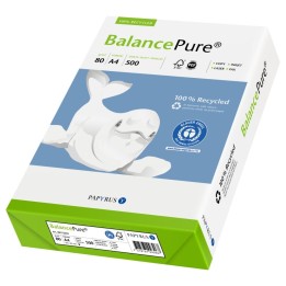 PAPIER KSERO A4 80G PAPYRUS BALANCE PURE BIAŁY 135 CIE 500 ARK