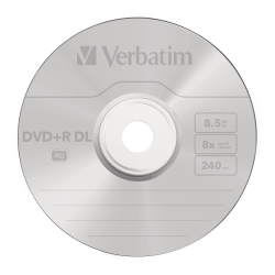 Verbatim DVD+R, DataLife PLUS, 43540, 8,5GB, 8x, jewel box, 1 KUS!!!, Scratch Resistant, Cena za 1 szt
