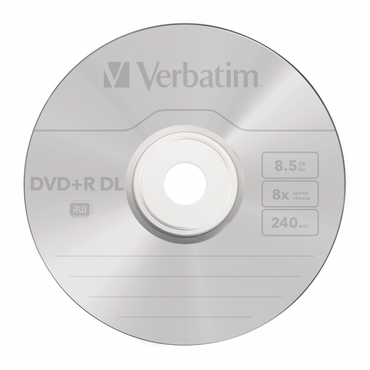 Verbatim DVD+R, DataLife PLUS, 43540, 8,5GB, 8x, jewel box, 1 KUS!!!, Scratch Resistant, Cena za 1 szt