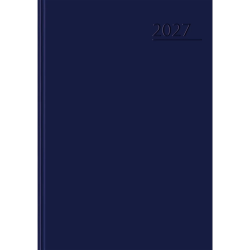 KALENDARZ KSIĄŻKOWY DZIENNY NA ROK 2027 TOP 2000 BASIC 400213580 A5 GRANATOWY