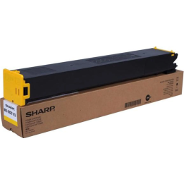 Sharp oryginalny toner MX-61GTYB, yellow, 12000s