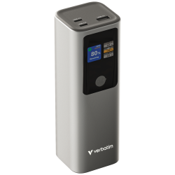 Verbatim Powerbank z wyświetlaczem TFT Charge ,n, Go 32269, 27000mAh, szara