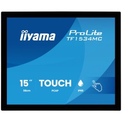 IIYAMA Monitor 15 cali TF1534MC-B8X TN,POJ.10pkt.HDMI,DP,VGA,4:3,IP65,7H,USB