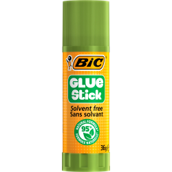 KLEJ W SZTYFCIE BIC 95% ECOLUSTIONS GLUE STICK 528666 36G