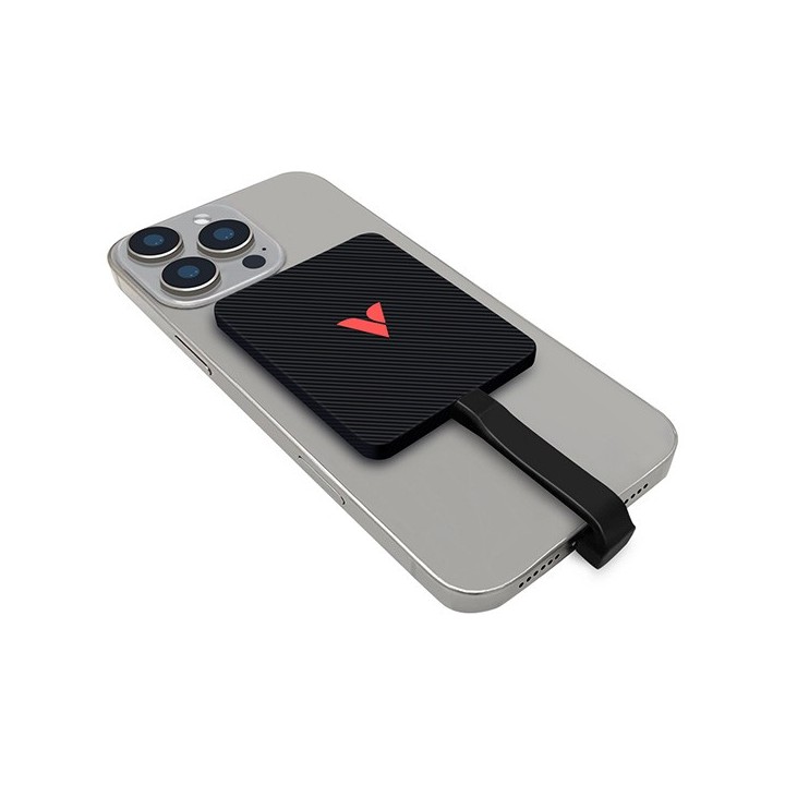 SSD Zewnętrzny Verbatim SnapBack Ultra Slim SSD, 32337, 2000GB, czarna, MagSave, 2x kabel USB C, 2TB